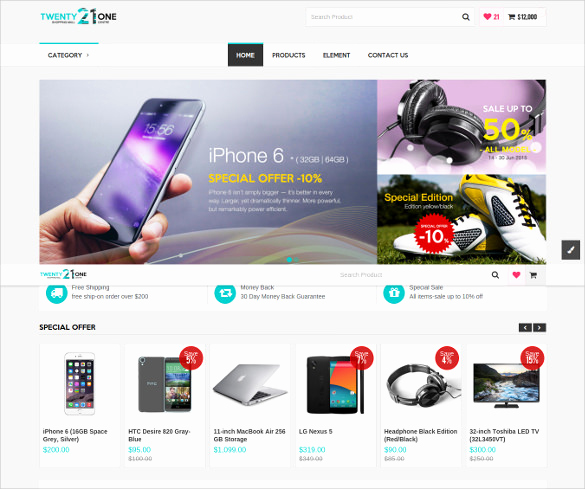 Free Ecommerce Website Templates Lovely 21 PHP E Merce themes &amp; Templates