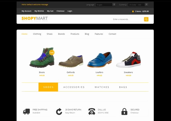 Free Ecommerce Website Templates New 33 Free and Premium HTML Css E Merce Website Templates