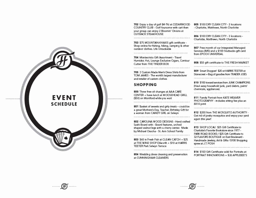 Free event Program Templates Awesome 40 Free event Program Templates Designs Template Archive