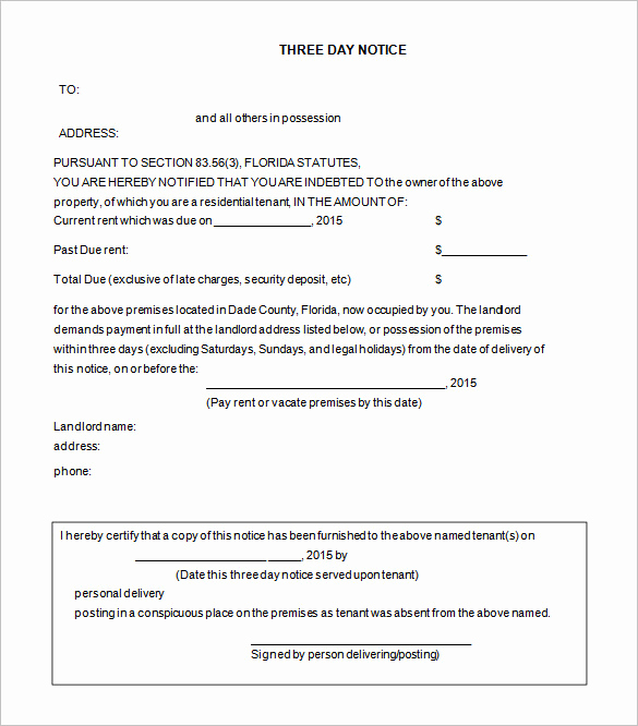 Free Eviction Notice Template Best Of 38 Eviction Notice Templates Pdf Google Docs Ms Word