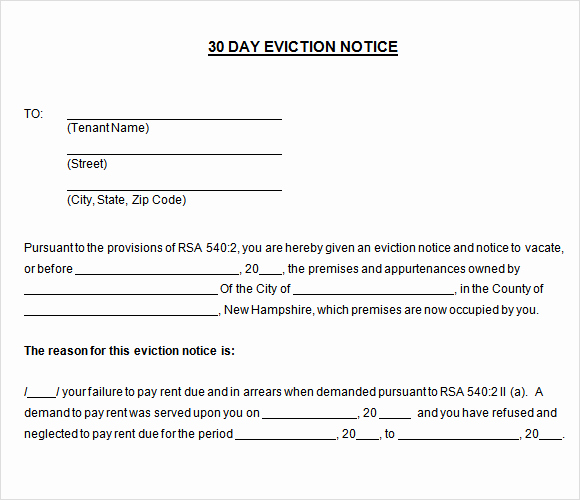 Free Eviction Notice Template Inspirational 24 Free Eviction Notice Templates Excel Pdf formats