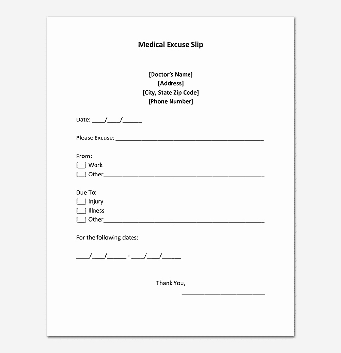 Free Fake Doctors Note New 40 Fake Doctors Note Template Download [pdf Doc]