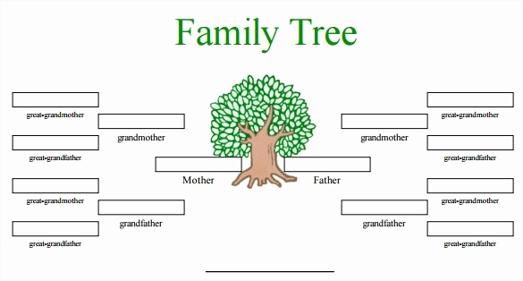 Free Family Tree Template Word Elegant Editable Family Tree Template Beepmunk