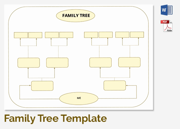 Free Family Tree Template Word Lovely Family Tree Template 37 Free Printable Word Excel Pdf