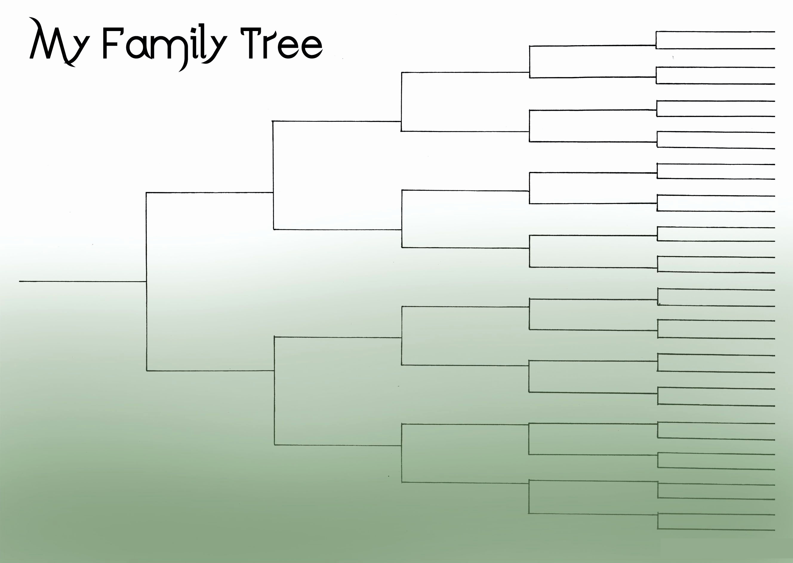 Free Family Tree Templates Lovely Free Editable Family Tree Template Daily Roabox