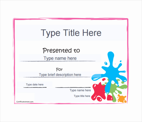 Free Gift Certificate Template Word Luxury Blank Gift Certificate Template – 13 Free Word Pdf