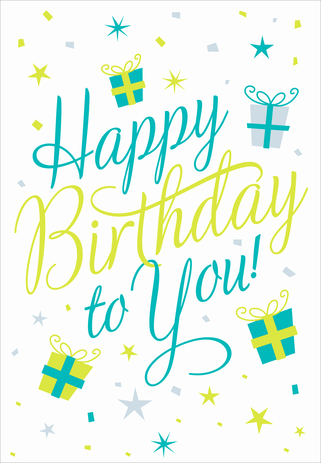 Free Happy Birthday Picture Unique Happy Birthday to You Birthday Card Free