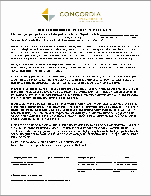 Free Hold Harmless Agreement New 43 Free Hold Harmless Agreement Templates Ms Word and Pdfs