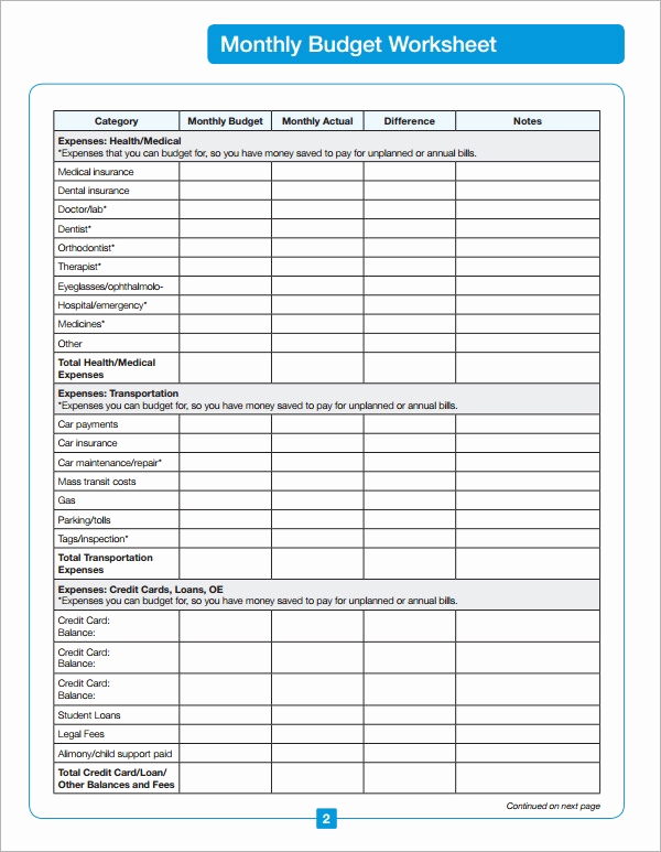 Free Household Budget Worksheet Pdf Unique Home Bud Template 10 Download Free Documents In Pdf