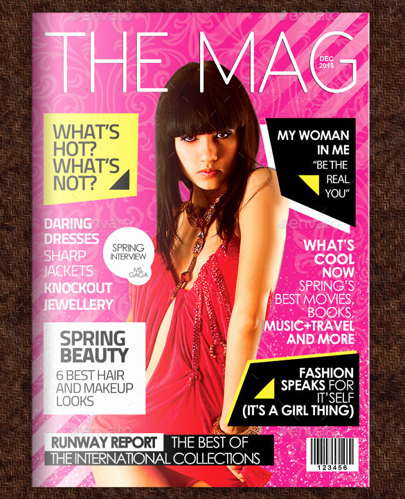 Free Magazine Cover Template Best Of 36 Magazine Cover Template Free Sample Example format