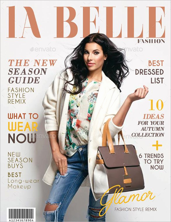 Free Magazine Cover Template Luxury 31 Magazine Cover Template Free Sample Example format
