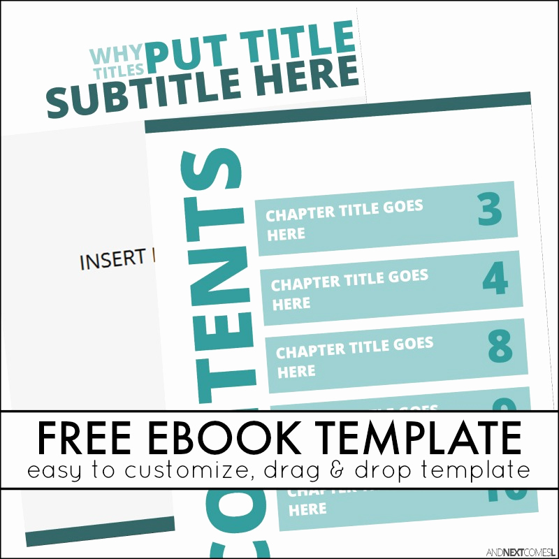 Free Microsoft Publisher Templates Inspirational Simple Ebook Template