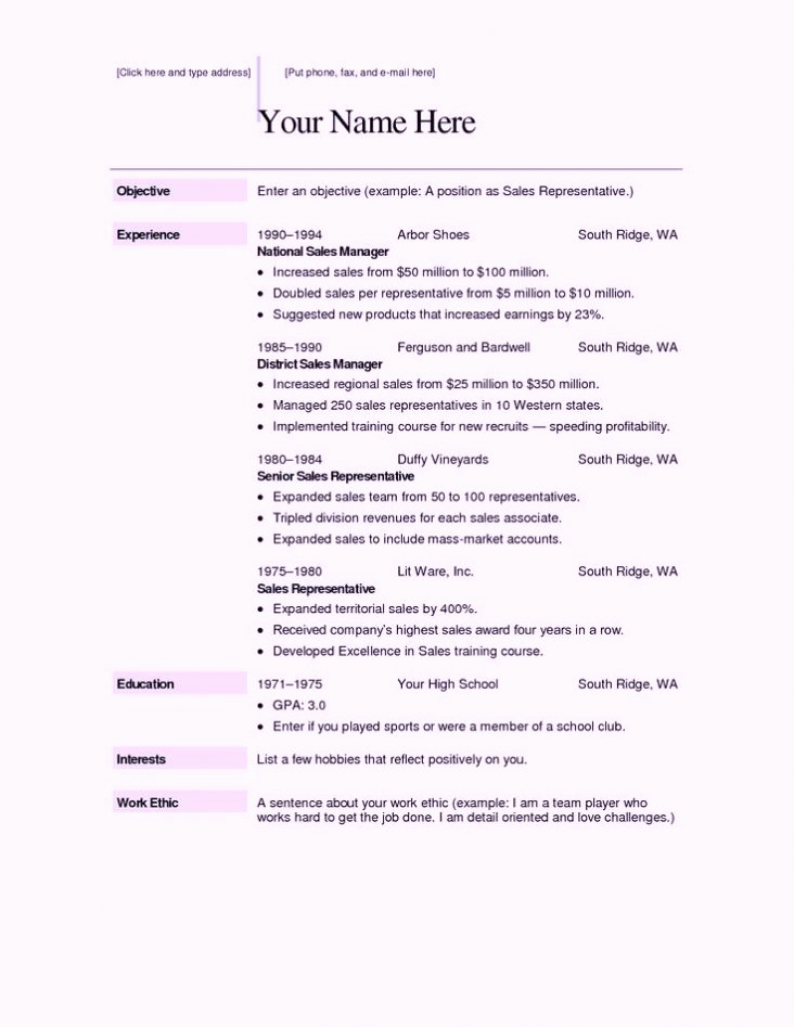 Free Microsoft Word Resume Templates Awesome Free Creative Microsoft Word Resume Templates