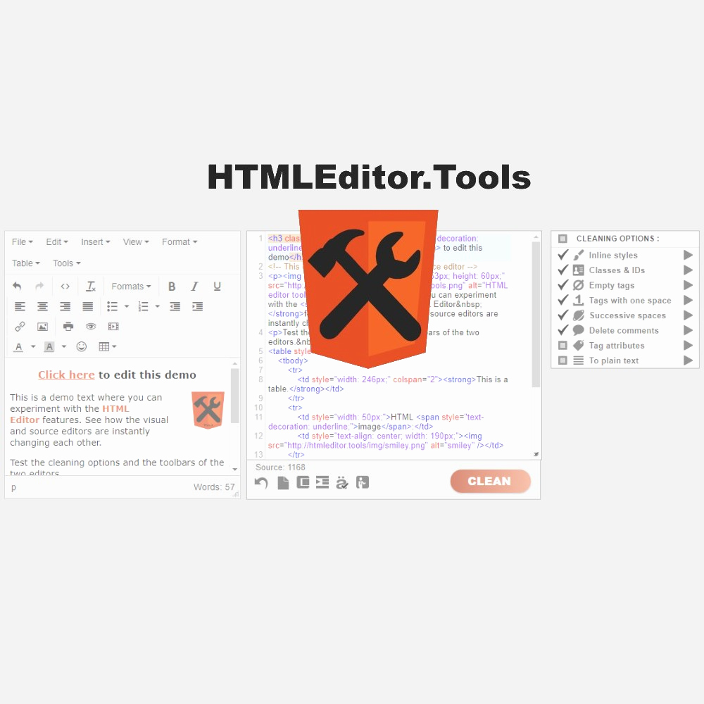 Free Online Text Editor Awesome HTML Editor