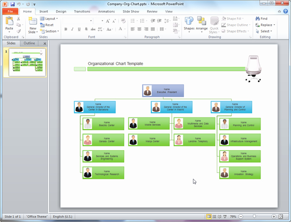 Free org Chart Template Best Of organizational Chart Templates for Powerpoint