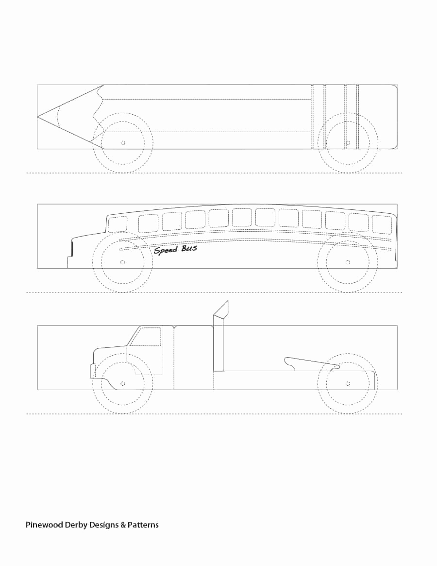 Free Pinewood Derby Car Templates Lovely 39 Awesome Pinewood Derby Car Designs &amp; Templates