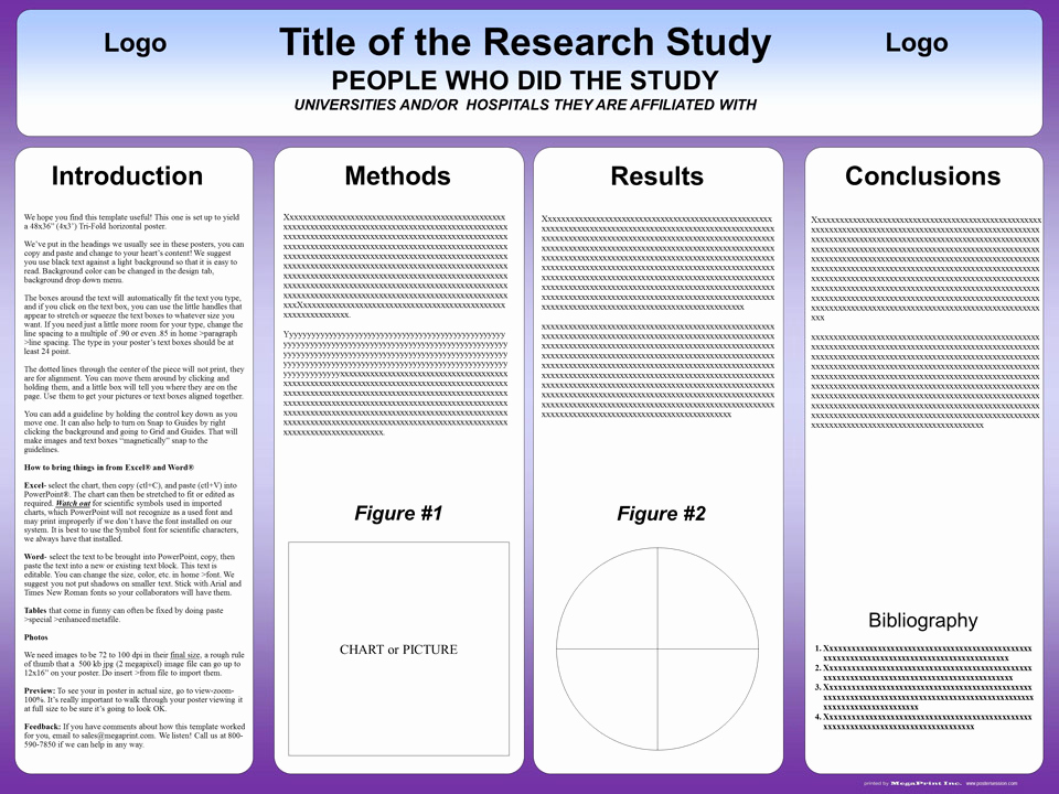 Free Powerpoint Poster Templates Awesome Free Powerpoint Scientific Research Poster Templates for