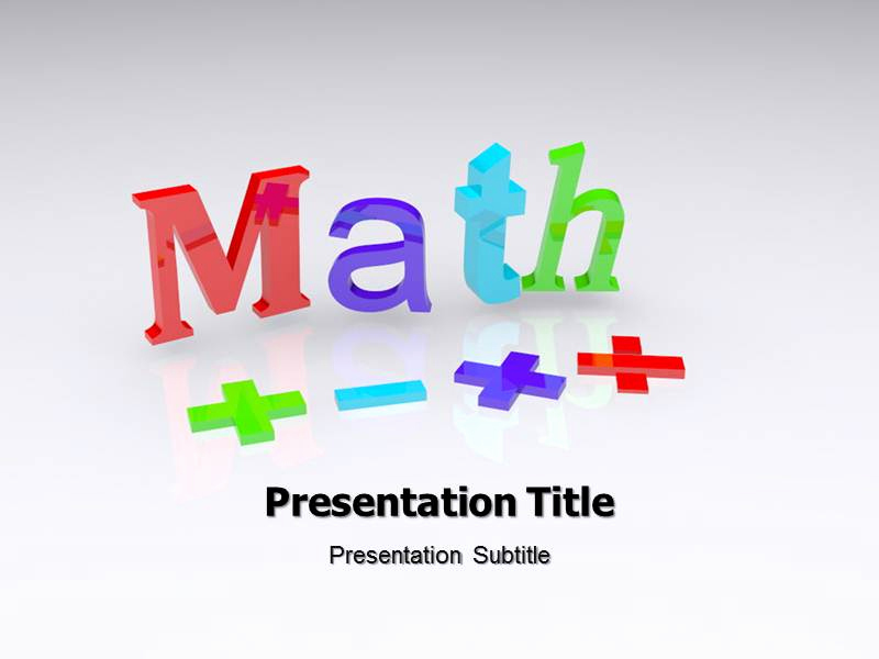 Free Powerpoint Templates for Teachers Beautiful Free Math Powerpoint Templates for Teachers Briskifo