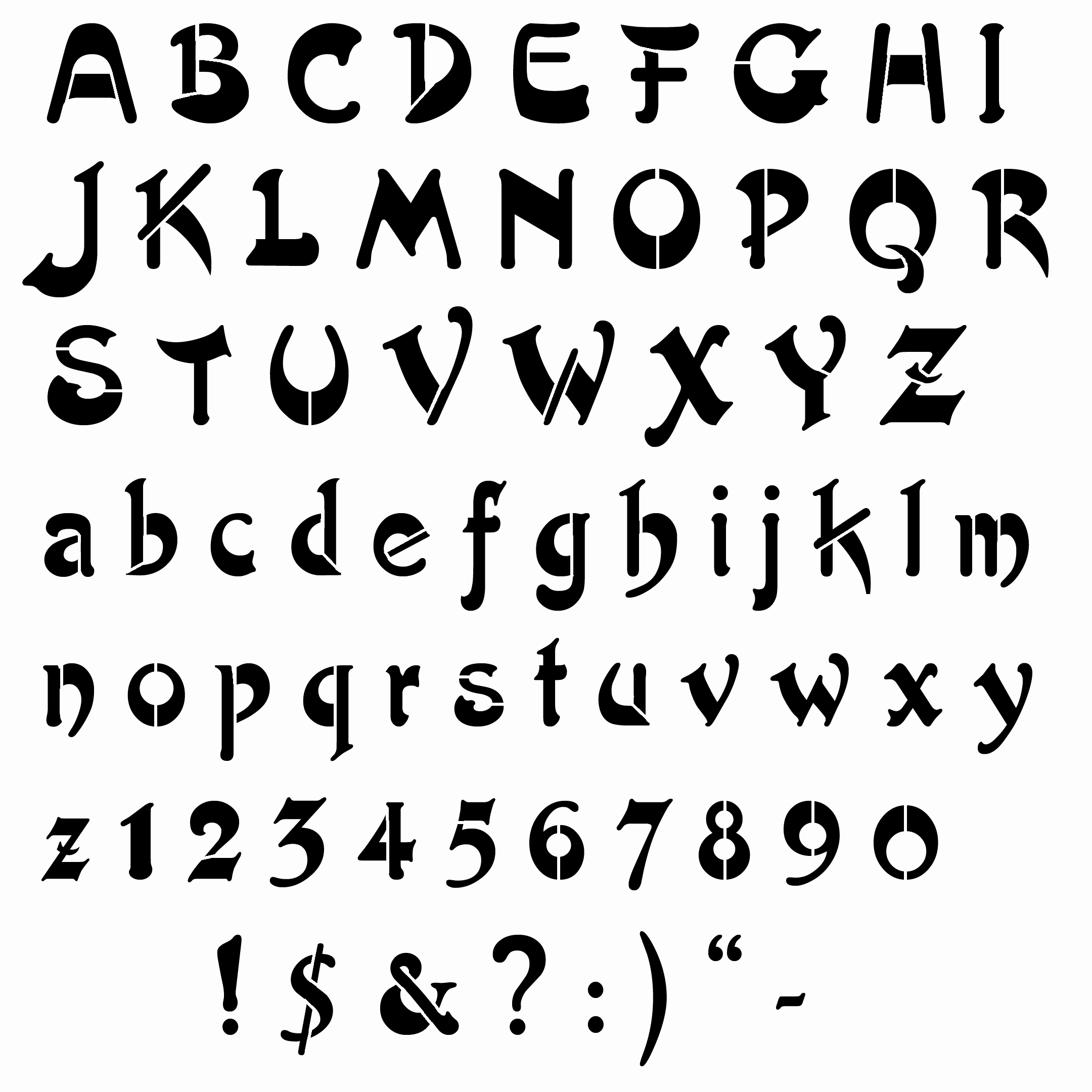 Free Printable Alphabet Stencils Elegant Free Cut Out Alphabet Stencils