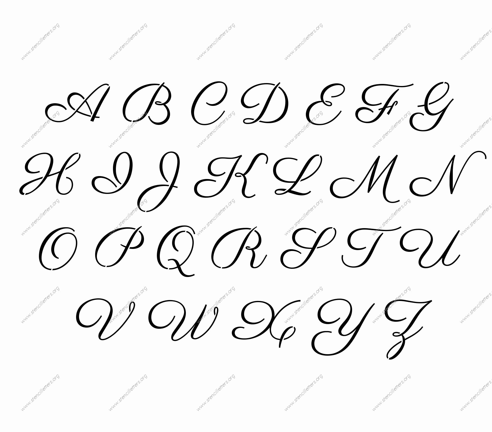 Free Printable Alphabet Stencils Templates Awesome Free Printable Alphabet Stencil Letters Template