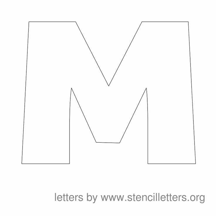 Free Printable Alphabet Templates Best Of Stencil Letters to Print Free Printable Alphabet Letter