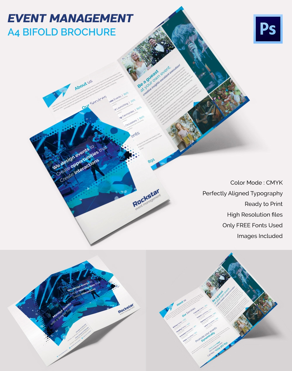 event brochure template