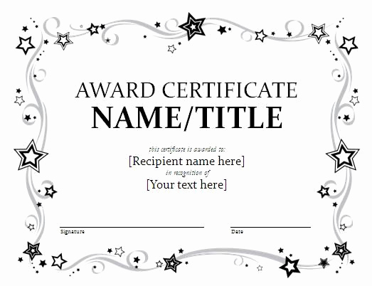Free Printable Certificate Templates Best Of 25 Best Ideas About Certificate Templates On Pinterest