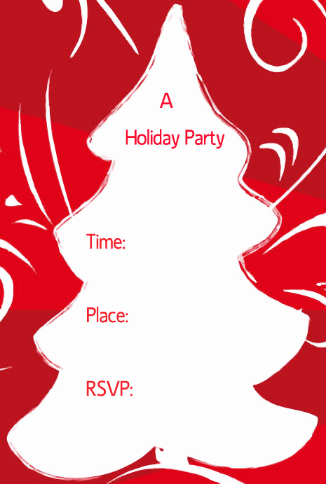 Free Printable Christmas Invitations Unique Free Holiday Party Invitations Free Christmas Invitations