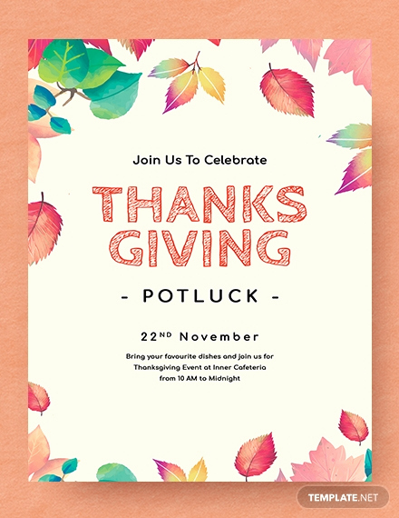 Free Printable event Flyer Templates Inspirational Free Printable Thanksgiving Party Flyer Template Download