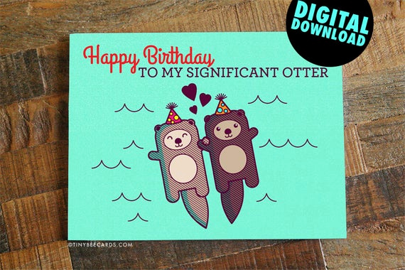 Free Printable Funny Birthday Cards Inspirational Funny Printable Birthday Card for Boyfriend Girlfriend