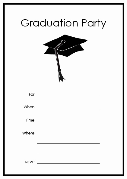 Free Printable Graduation Announcements Elegant Free Printable Graduation Invitations