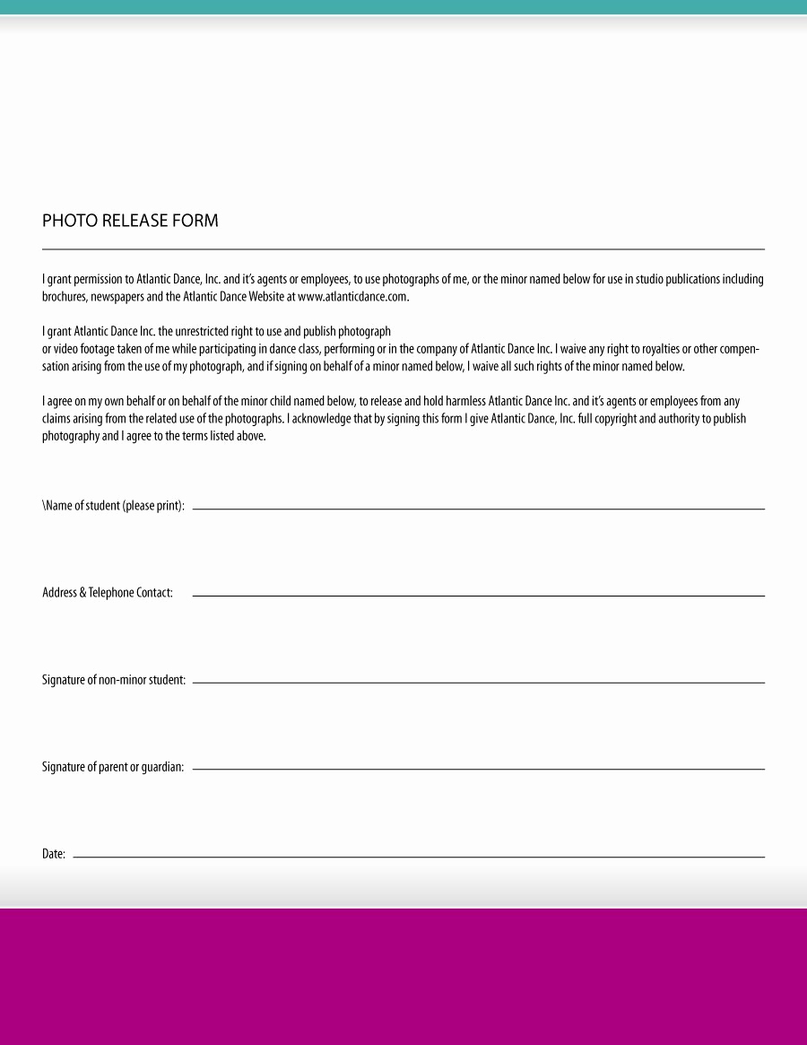 Free Printable Photo Release form Awesome 53 Free Release form Templates [word Pdf]