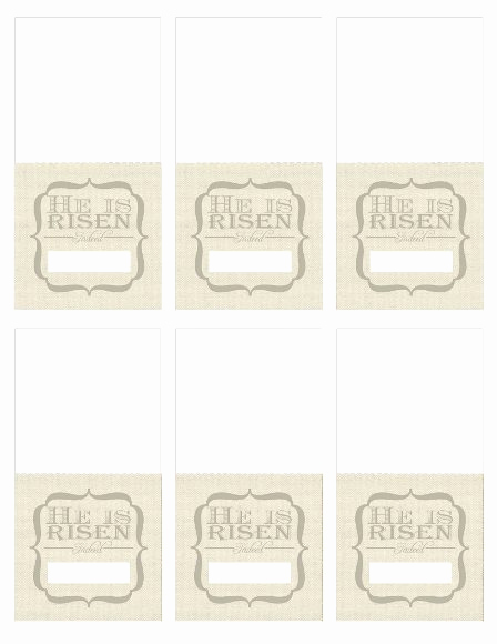 Free Printable Place Cards Awesome Free Printable Easter Place Cards