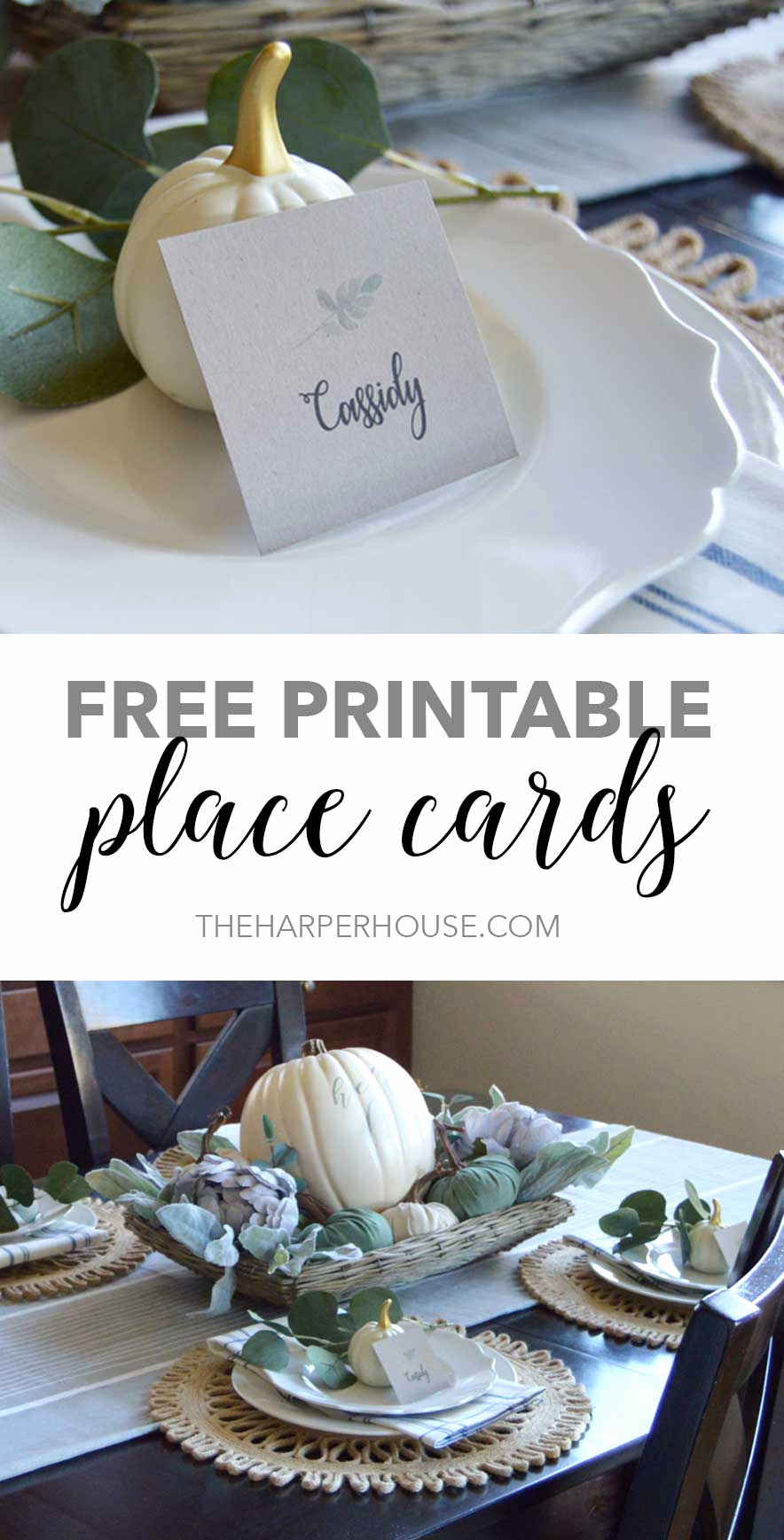 Free Printable Place Cards Unique Printable Place Cards