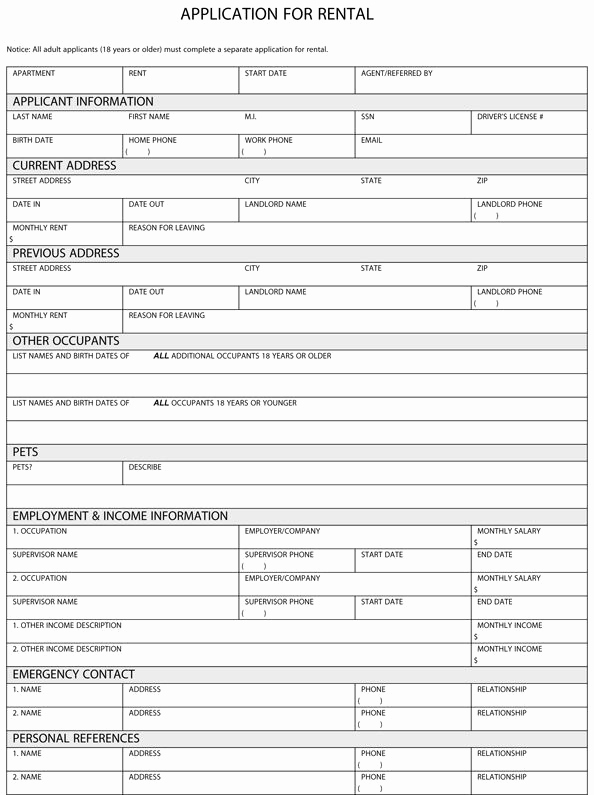 Free Printable Rental Application Best Of 25 Best Ideas About Real Estate forms On Pinterest