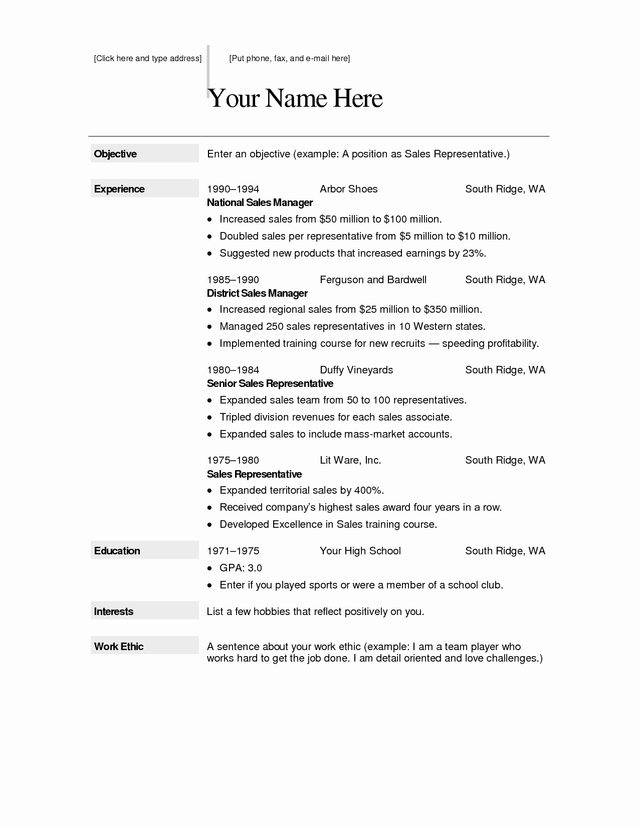Free Printable Resume Templates Fresh Free Downloadable Resume Templates