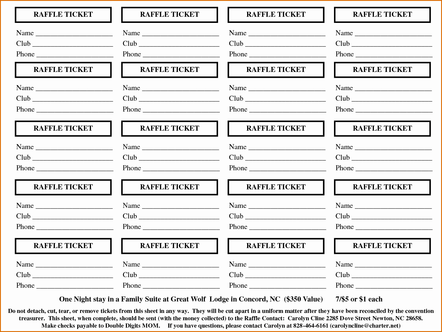 Free Printable Ticket Template Inspirational 11 Free Printable Raffle Ticket Template