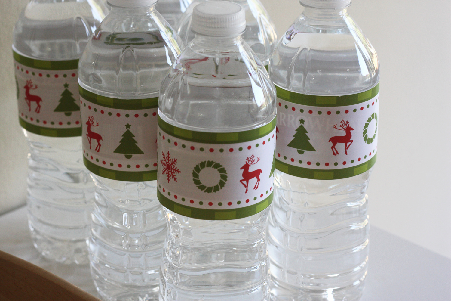 Free Printable Water Bottle Labels Elegant Free Cookies &amp; Cocoa Christmas Printables