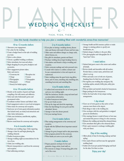 Free Printable Wedding Checklist Beautiful Wedding Planner Checklist Wedding Checklist