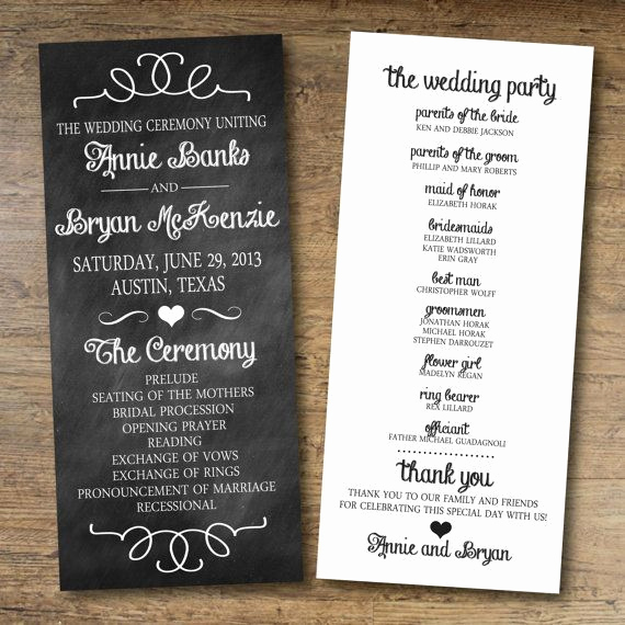 Free Printable Wedding Program Templates Beautiful Best 25 Wedding Program Templates Ideas On Pinterest