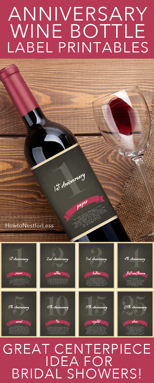 Free Printable Wine Labels Inspirational Wine Bottle Anniversary Labels Free Printable How to