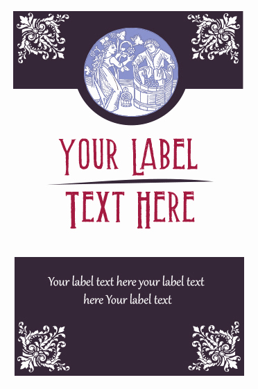 Free Printable Wine Labels Lovely Free Illustrator Templates for Custom Wine Labels On Behance