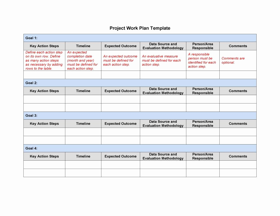 Free Project Plan Template Beautiful 48 Professional Project Plan Templates [excel Word Pdf