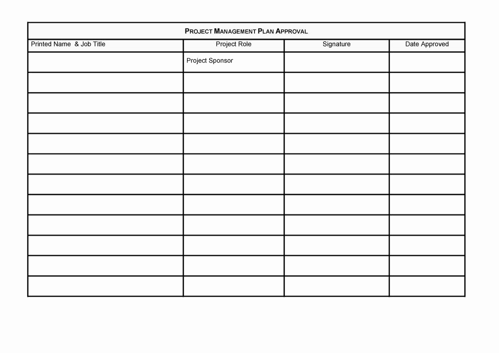 Free Project Plan Template Lovely 48 Professional Project Plan Templates [excel Word Pdf