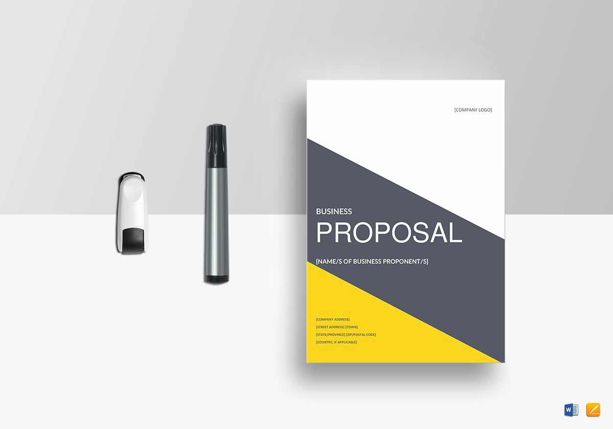 Free Proposal Template Word Unique Business Proposal Template In Word Google Docs Apple Pages