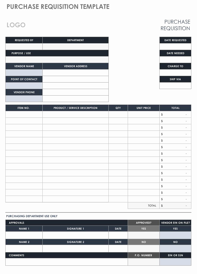 Free Purchase order Template New Free Purchase order Templates