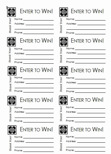 Free Raffle Ticket Template Awesome Raffle Ticket Templates Free formats Excel Word