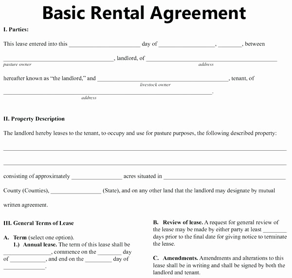 Free Rental Agreement Pdf Best Of Lease Agreement Template Pdf Tridentknights