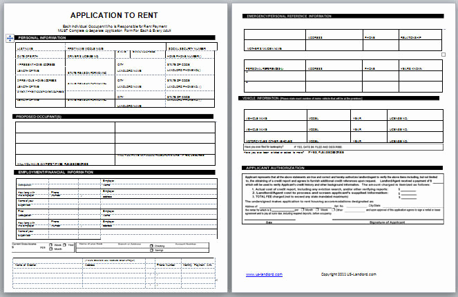 Free Rental Application Pdf Awesome Free Rental Application form