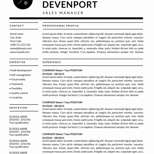 Free Resume Templates for Mac Awesome Resume Templates for Mac